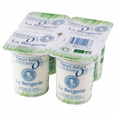 Yaourt Brebis 0 Nature 4x1g Bio Naturalia Fr