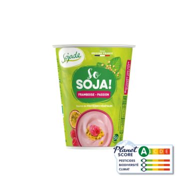 Sojade Framboise Passion 400g Bio Naturalia Fr