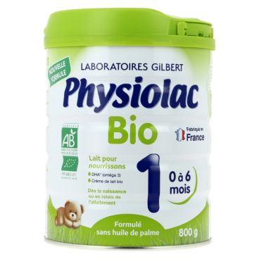 Lait Pour Nourrissons 0 A 6 Mois 800g Bio