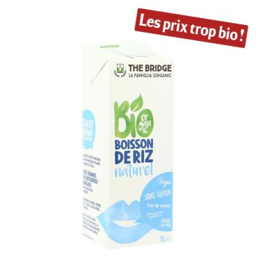 Lait De Riz Nature 1l Bio Naturalia Fr