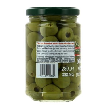 Olives Vertes Denoyautees 160g Bio