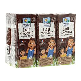 Lait Chocolat Pack 6xcl Bio Naturalia Fr